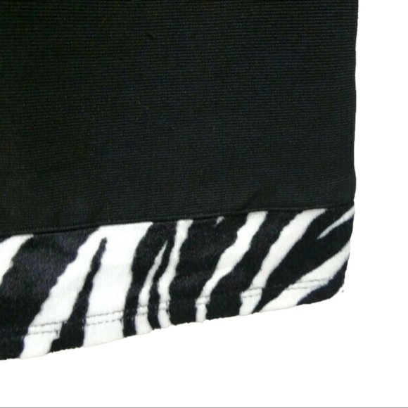 Y2K My Michelle zebra print halter top and flare pants . youth size 12 - Picture 8 of 9